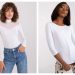 tania biała bluzka damska basic w sklepie online